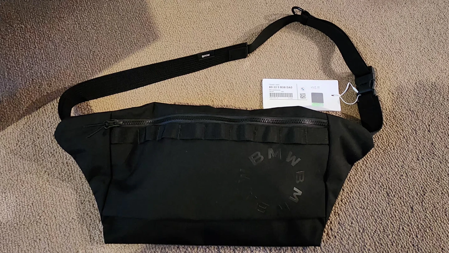BMW Crossbody Bag Large - Black