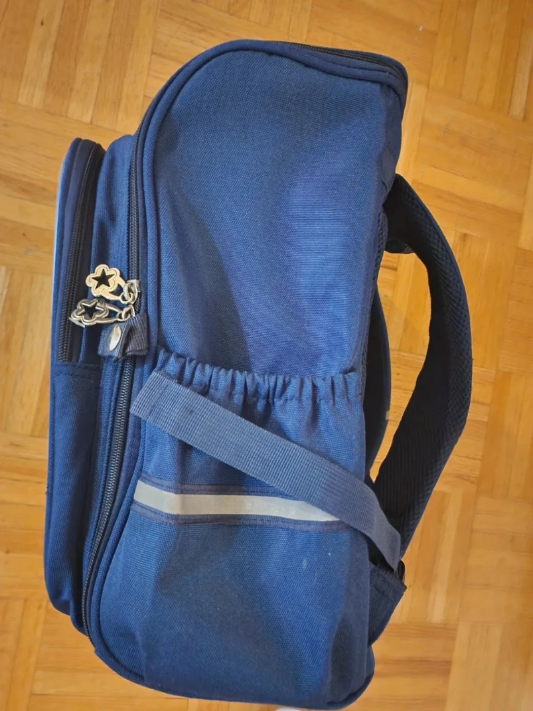 Unique Blue Dinosaur Kids Backpack image indicator(3)