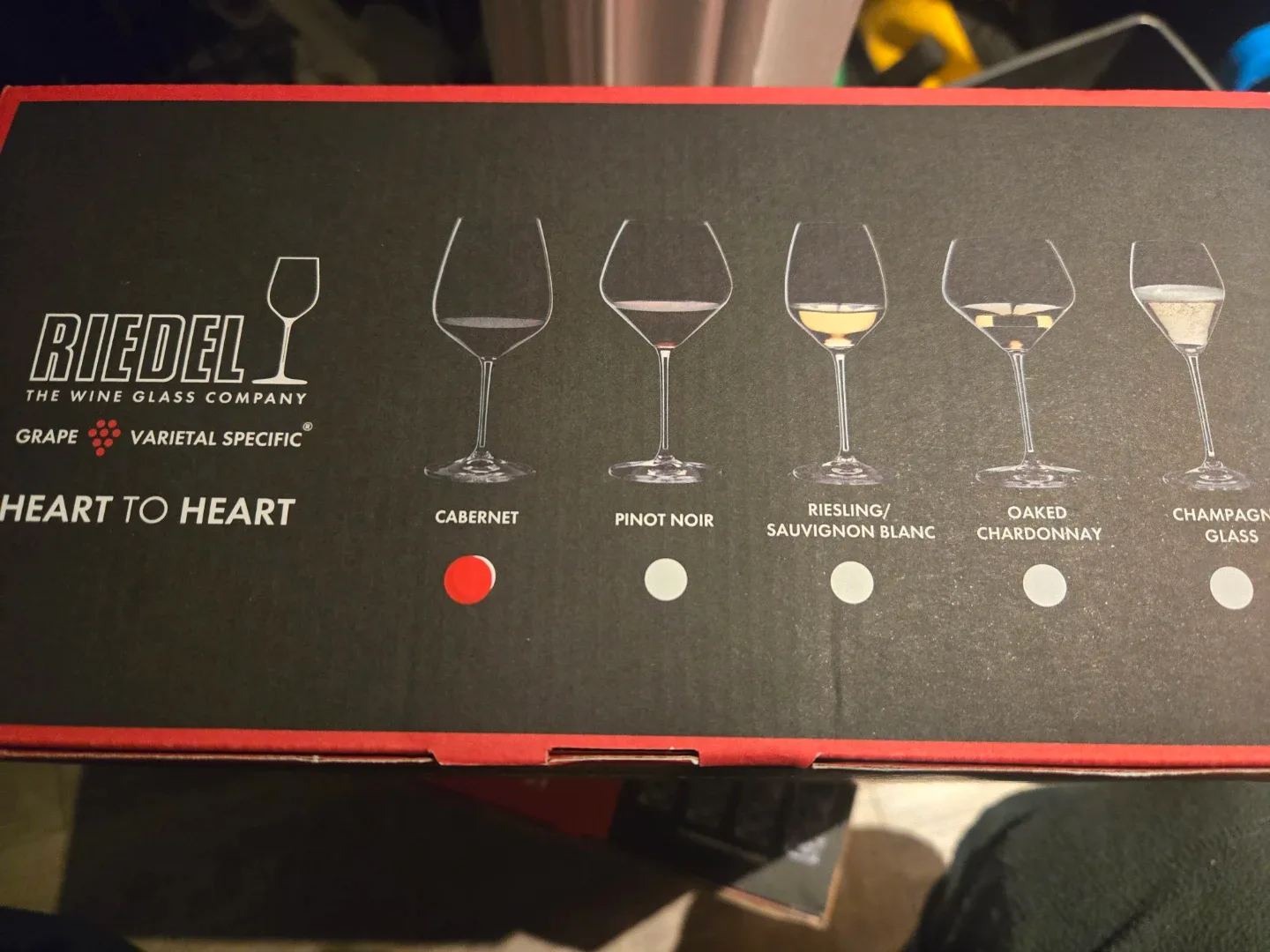Riedel Heart to Heart Wine Glass Set image indicator(2)