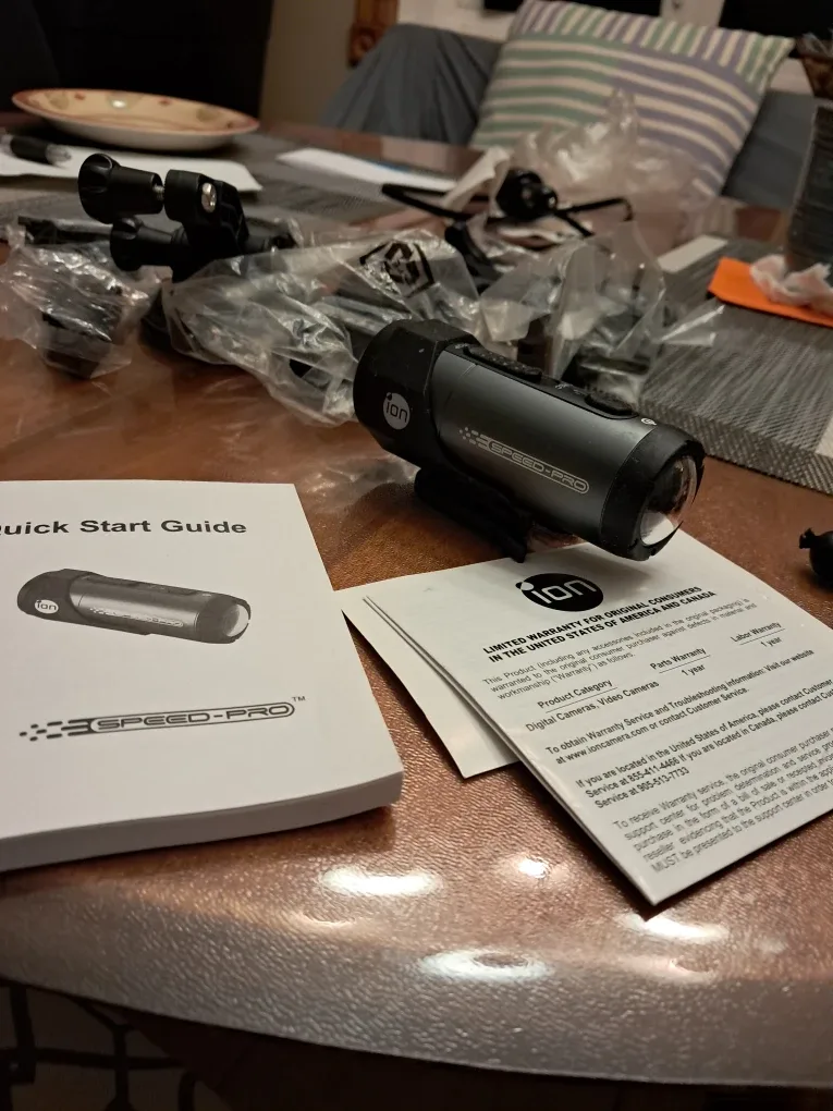 Car Dashboard Camera ION Speed-Pro Digital Video Camera