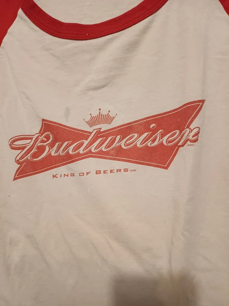 #Cleanout Free Budweiser Baseball T-shirt image indicator(2)