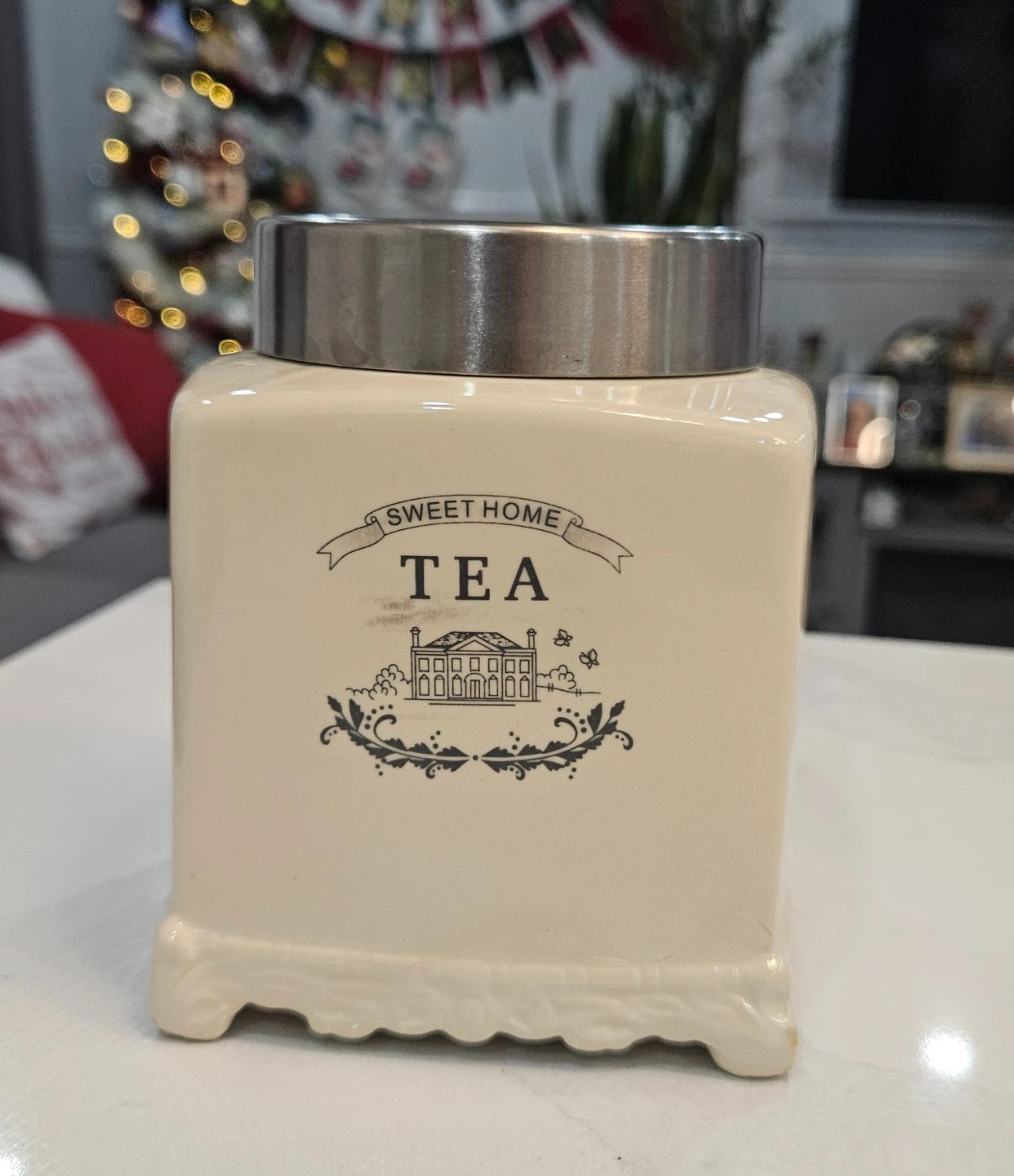 Tea Porcelain Canister