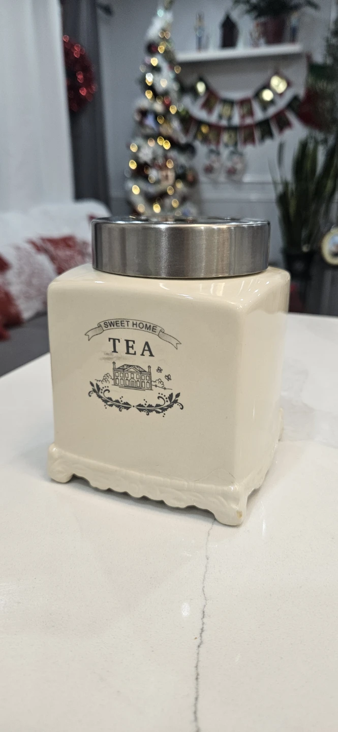 Tea Porcelain Canister - photo 5