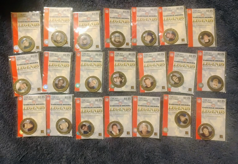 Chicago Bears Legends Medallion Collection - photo 4