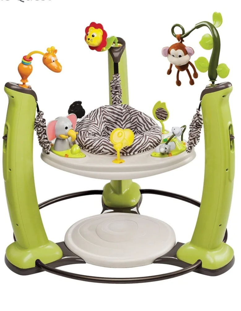 Evenflo ExerSaucer Jump & Learn Safari Friends