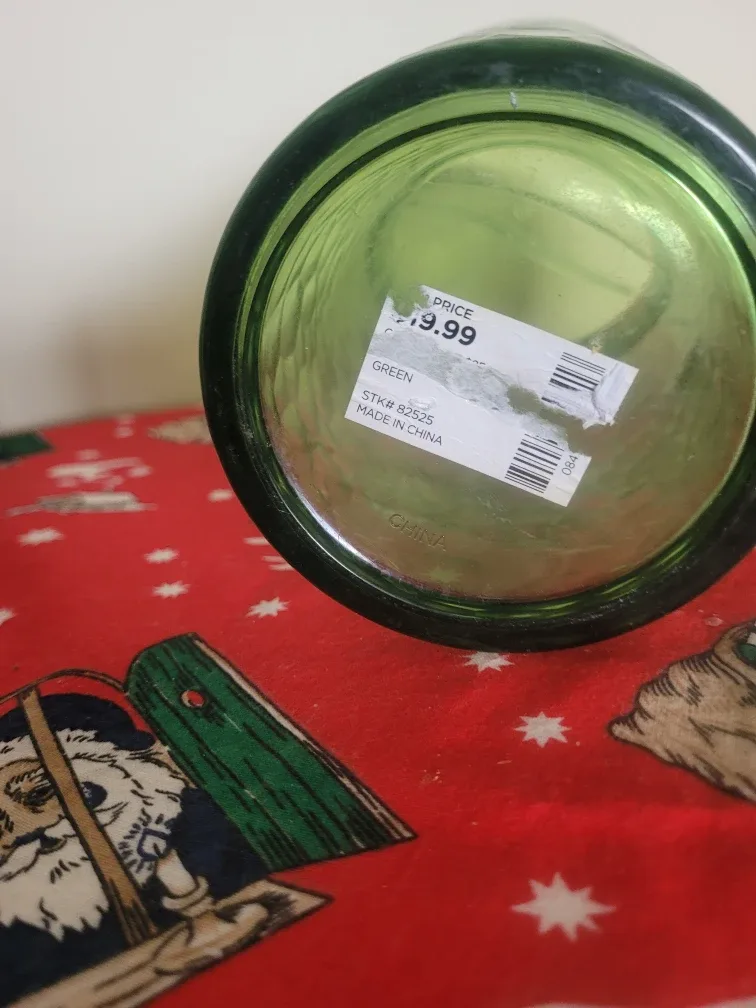 Green Textured Plastic Pitcher #clearout image indicator(2)