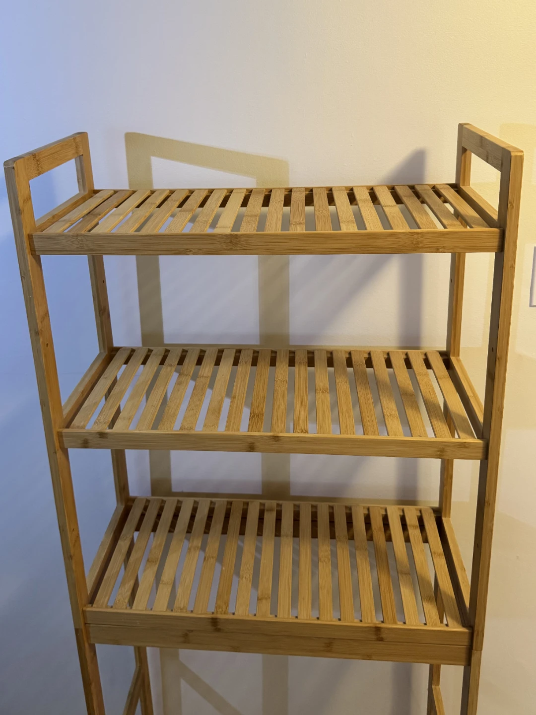 Bamboo Bathroom Shelf