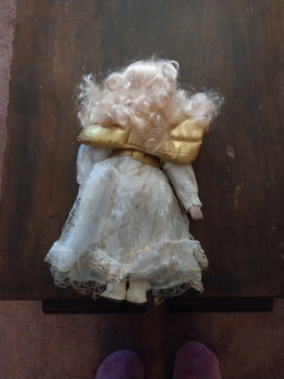 Angel Porcelain Doll Decoration - photo 2