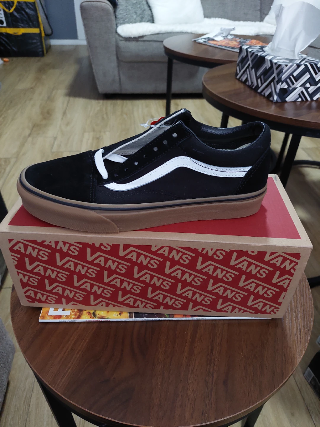 Vans Old Skool Black/Gum Sole
