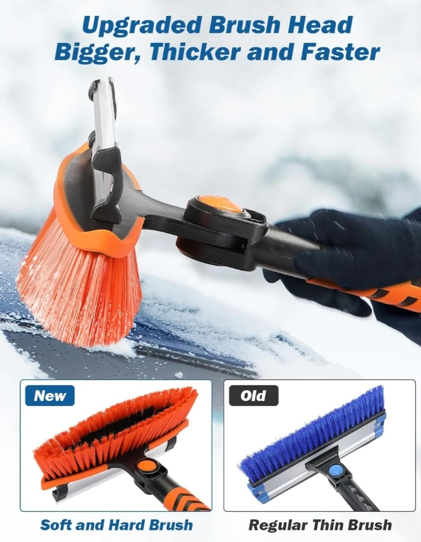 JOY TUTUS Upgraded Snow Brush & Ice Scraper - photo 5