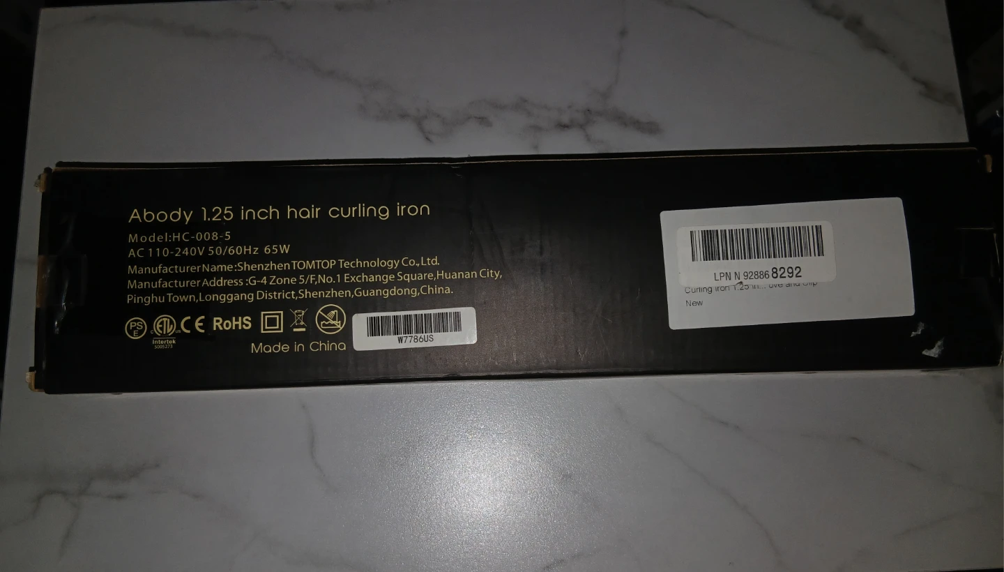 ABODY 1.25 inch Hair Curling Iron - photo 4