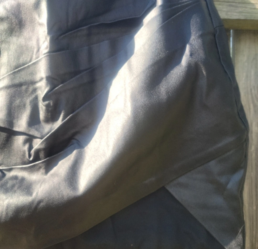 Luxxel Black faux leather Skirt - photo 2