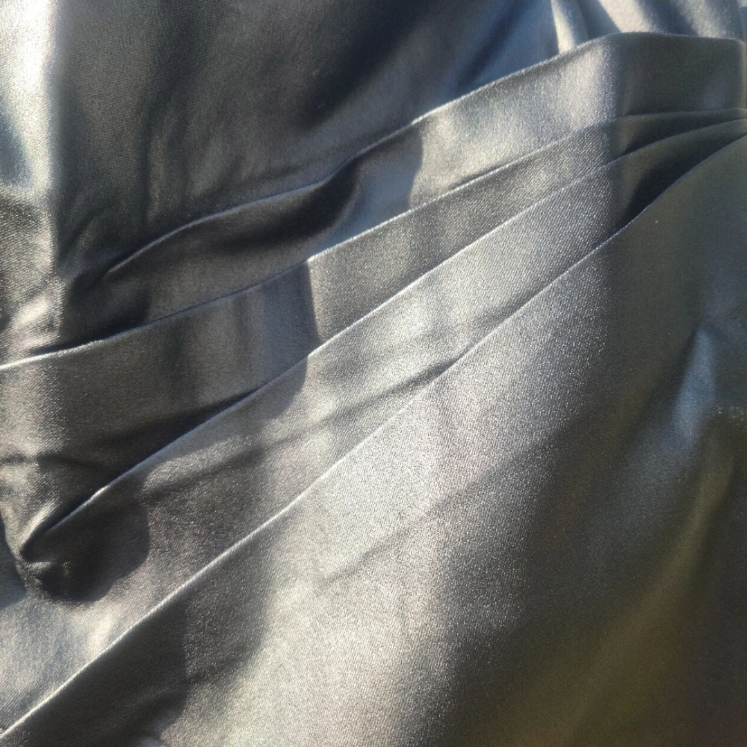 Luxxel Black faux leather Skirt - photo 4