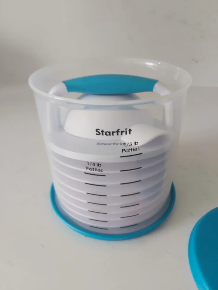 Patty maker, spiralizer, mug image indicator(2)