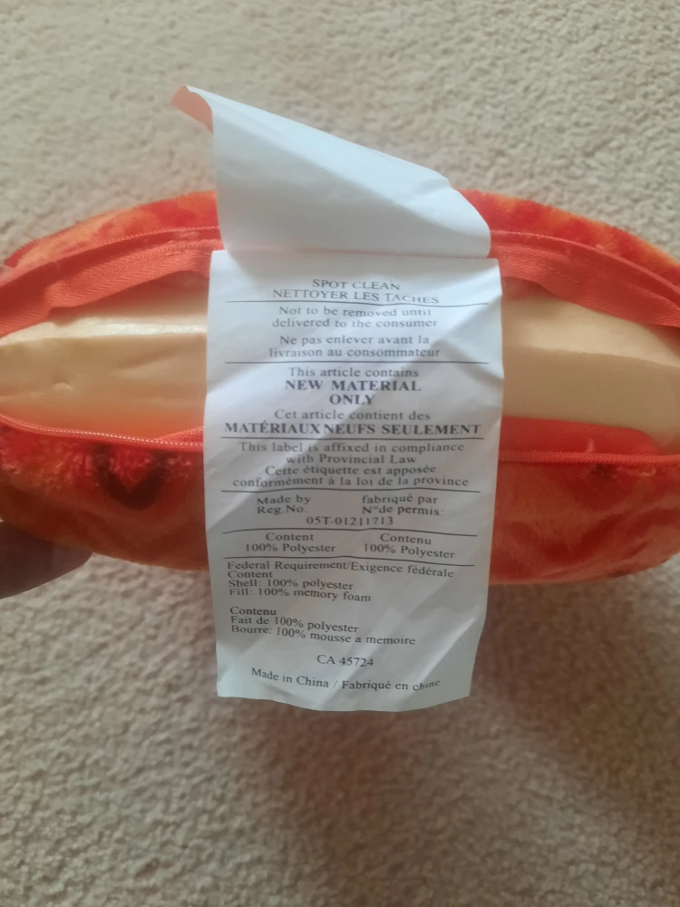 Orange Travel Neck Pillow - photo 5