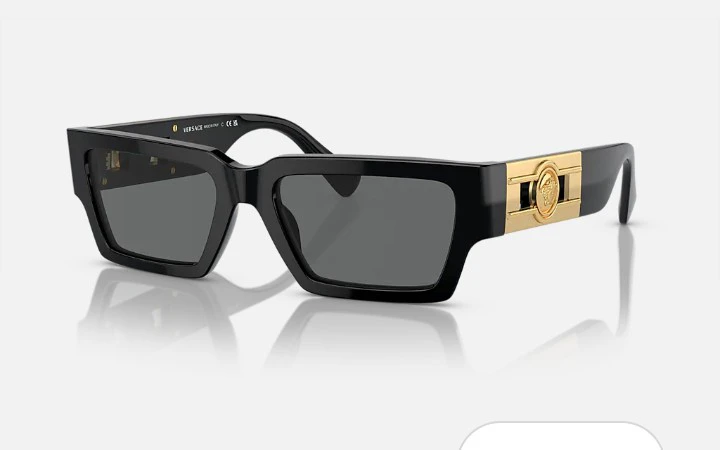 Versace VE4459 Black Sunglasses