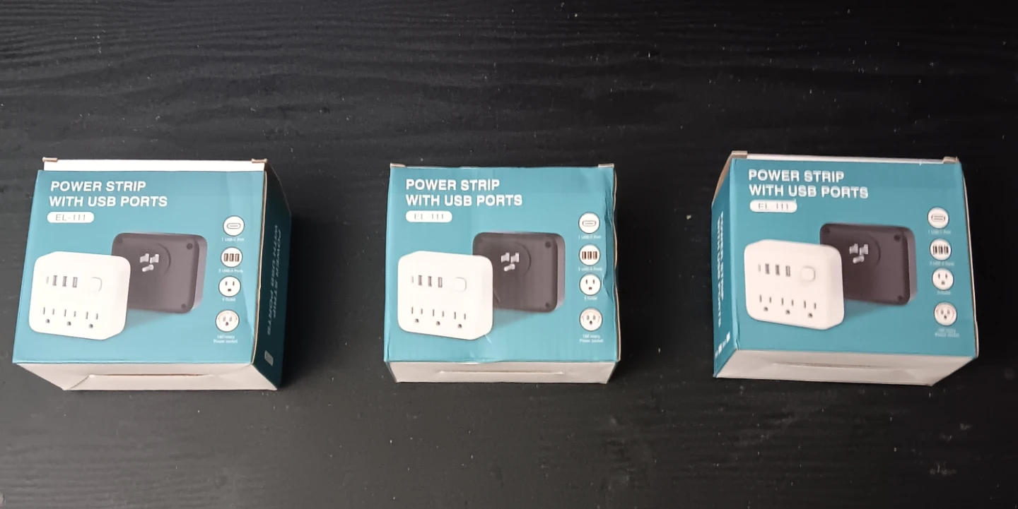 EL-111 Power wall Strip w/USB Ports (EACH) - photo 2
