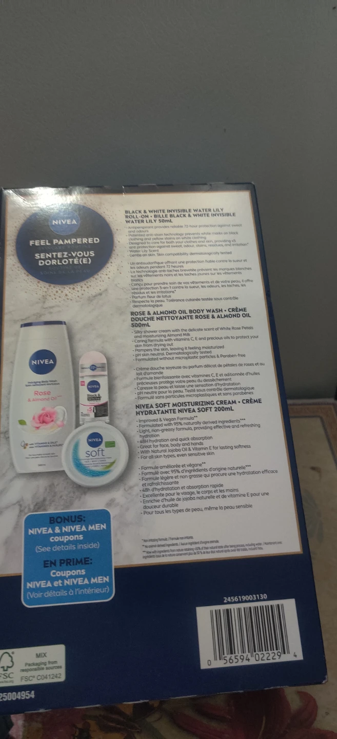 Nivea Feel Pampered Skincare Routine Set - photo 5