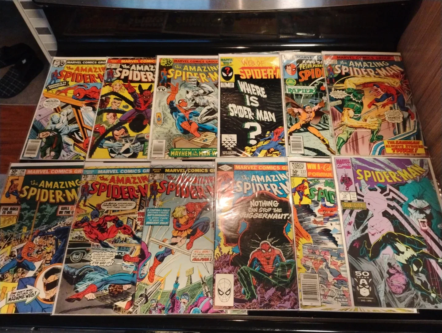 Spider-Man comic book lot