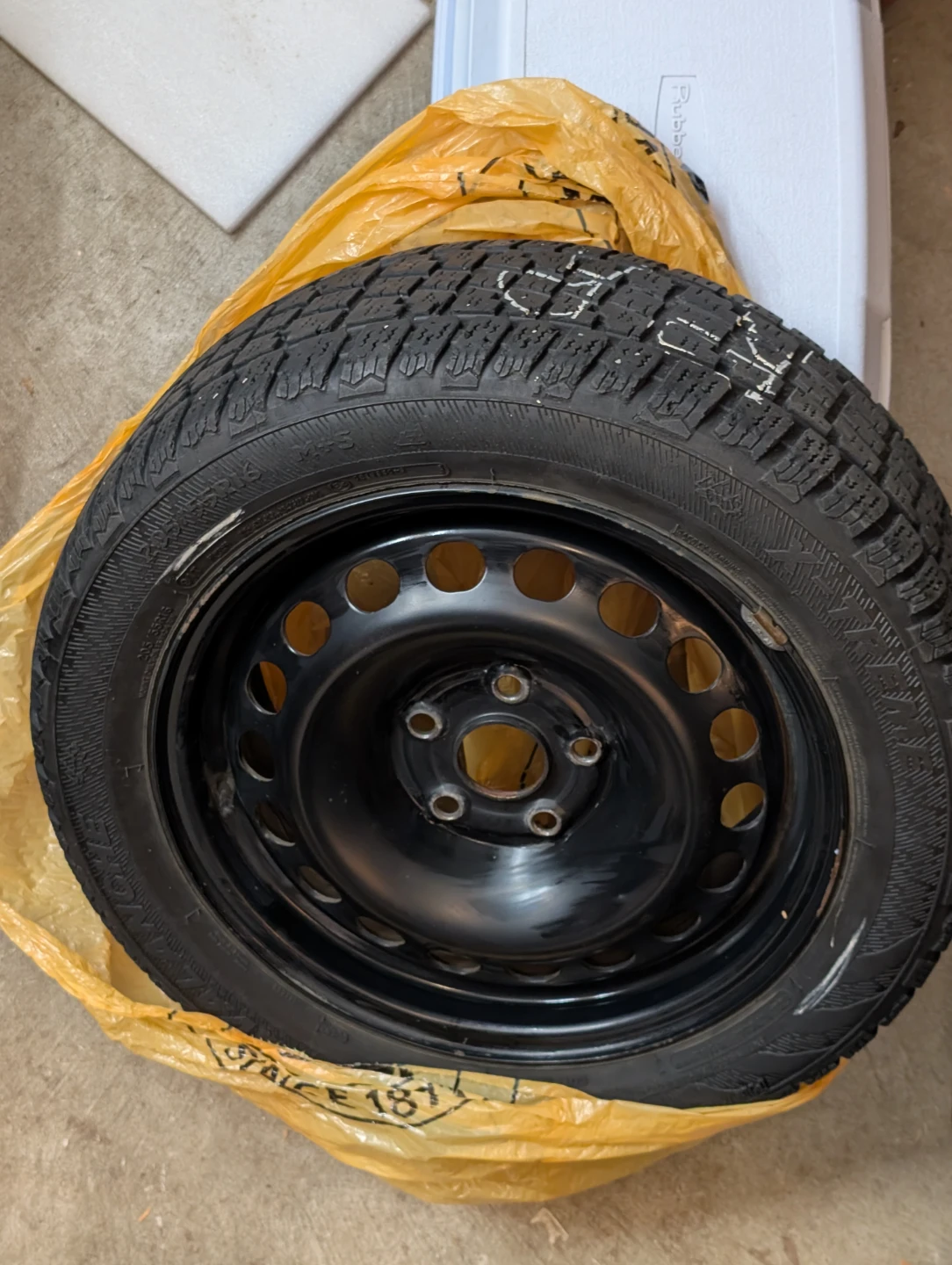 205/55/R16 Winter Tires on Rims