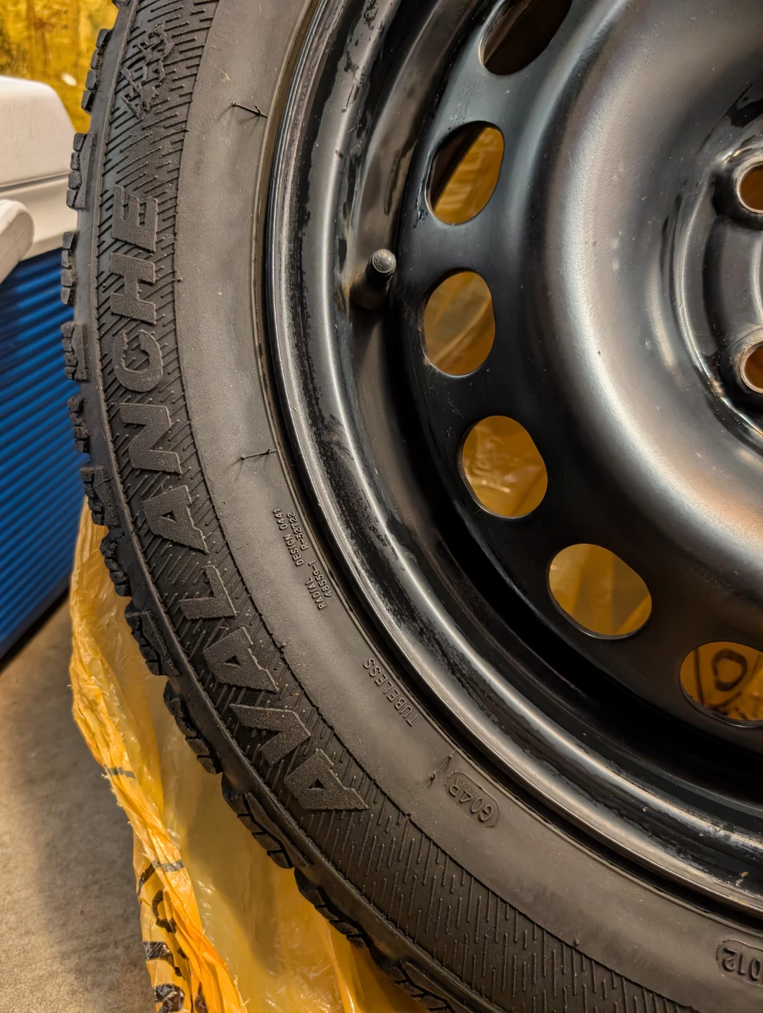 205/55/R16 Winter Tires on Rims - photo 2