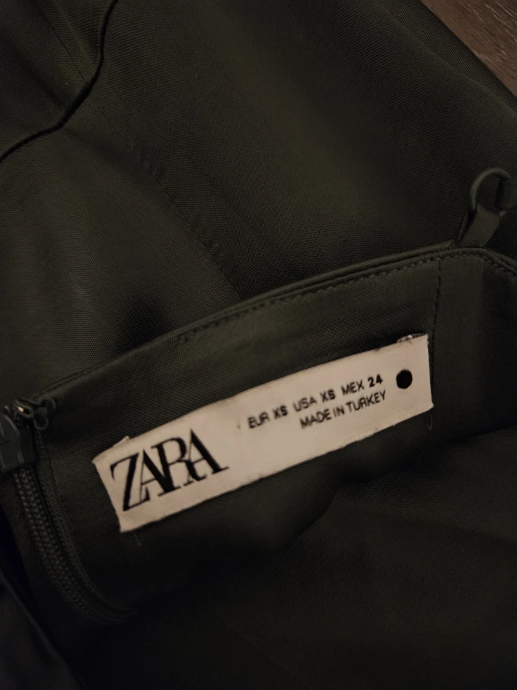 Zara Green XS Slip Dress - photo 3