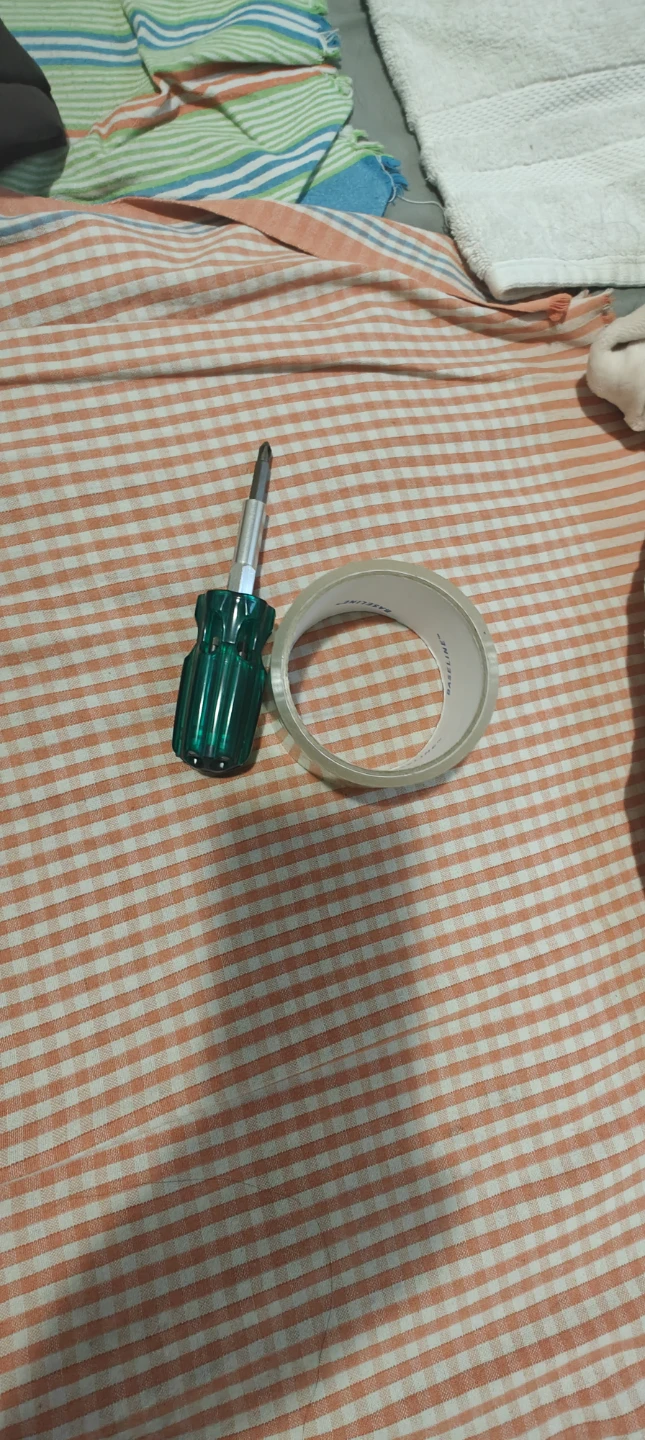 Screwdriver and tape - photo 4