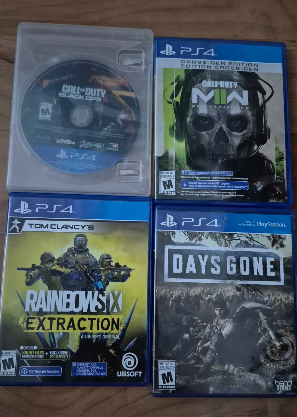 Ps4 games (with ps5 digital upgrade available)