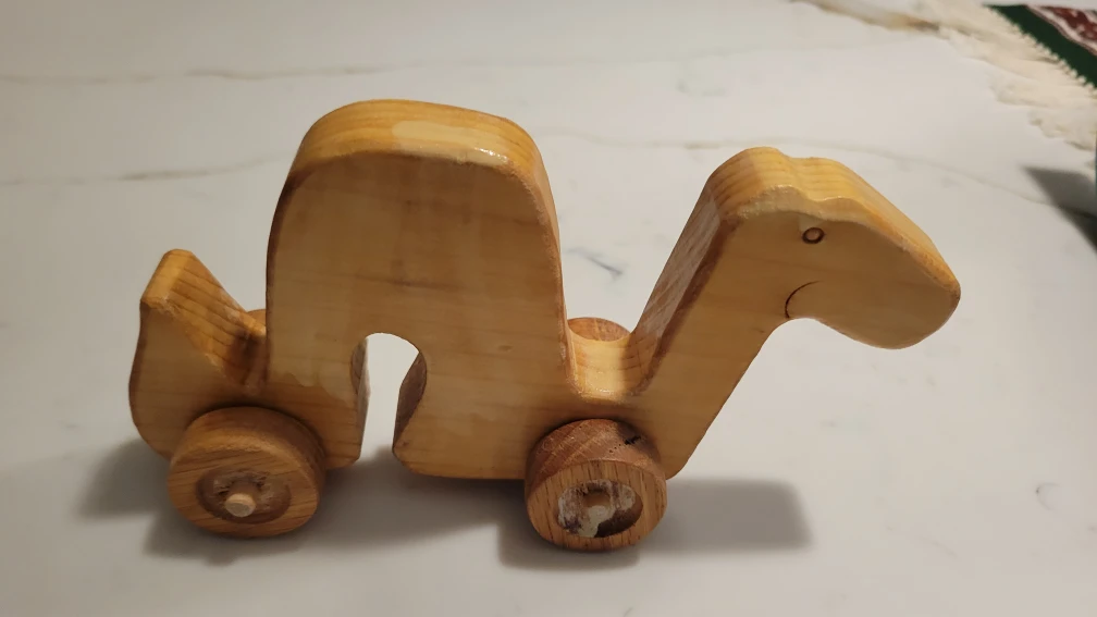 Wooden Toy Dinosaur -  #Cleanout