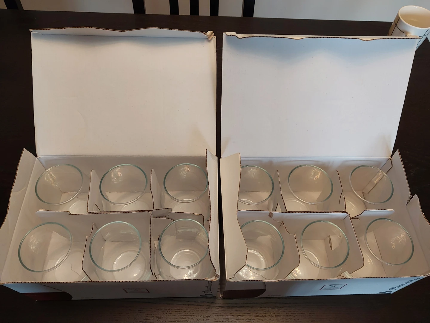 Paşabahçe Amber Glasses - Set of 6 × 2 (New) - photo 2