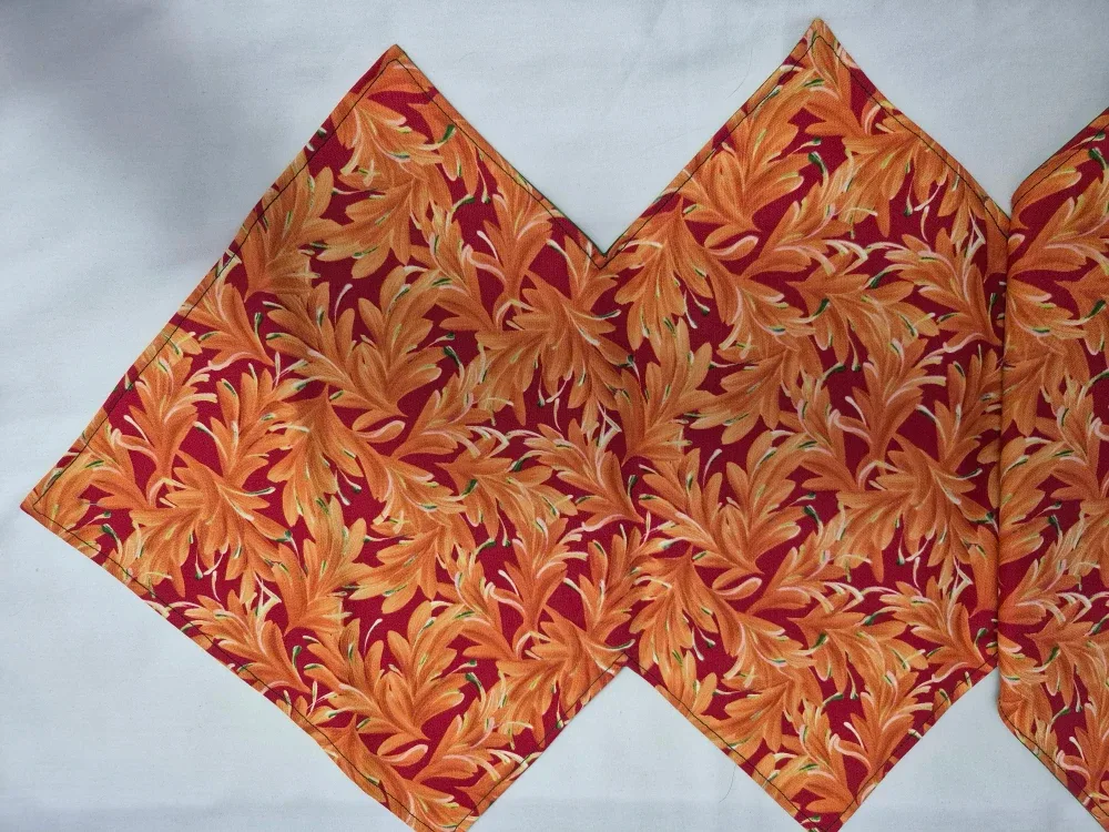 Festive Holiday Table Runner, seasonal table decor image indicator(6)