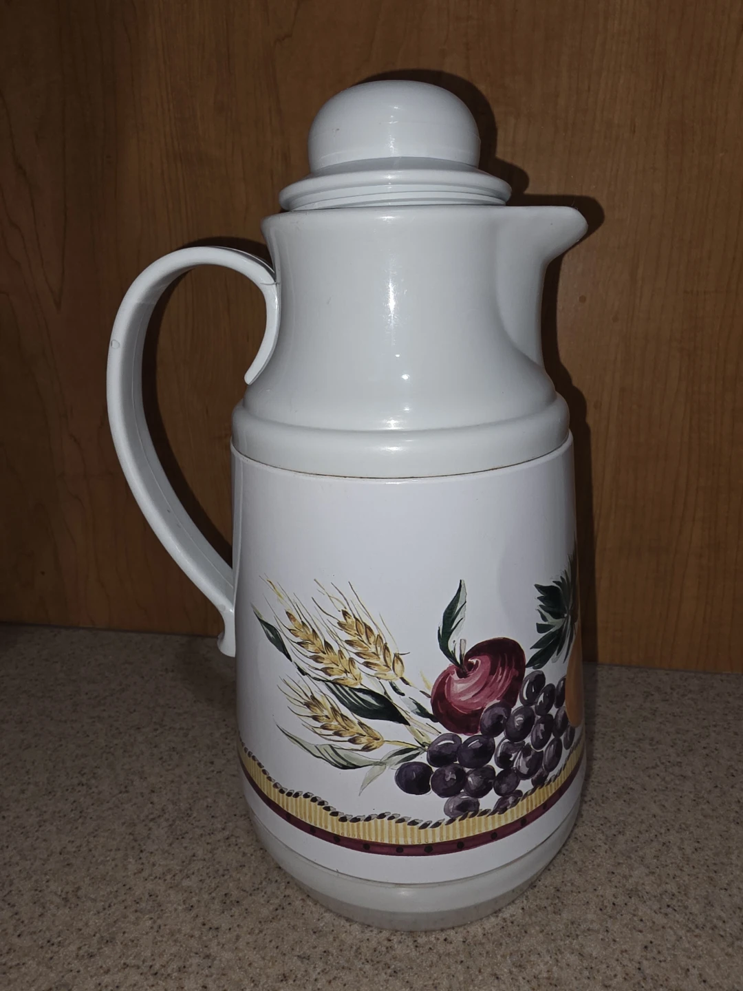 1 Vintage Thermal Carafe - Fruit Design