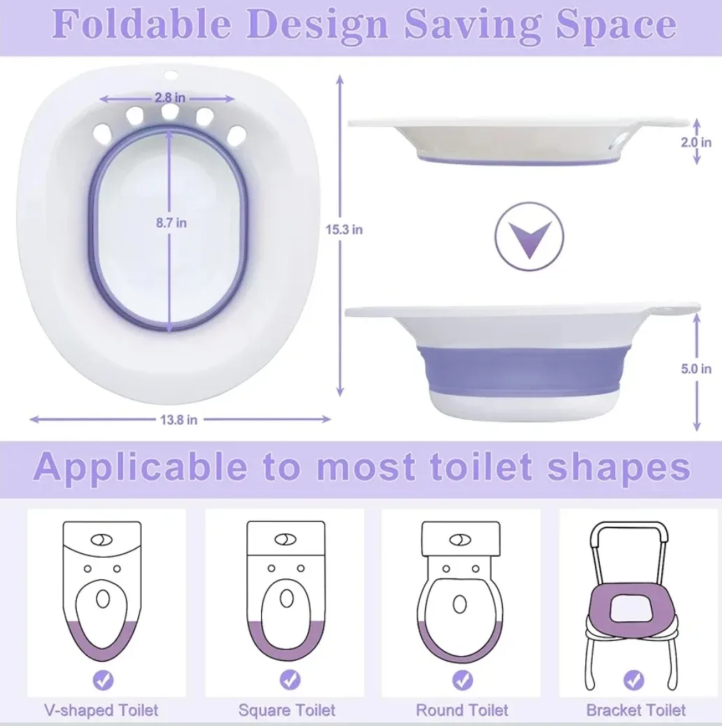 RuGuo Electric Sitz Bath - Soothe Hemorrhoids image indicator(5)