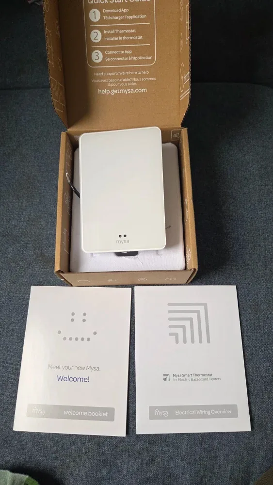 Mysa Smart Electric Baseboard Heater Thermostat V2 image indicator(6)