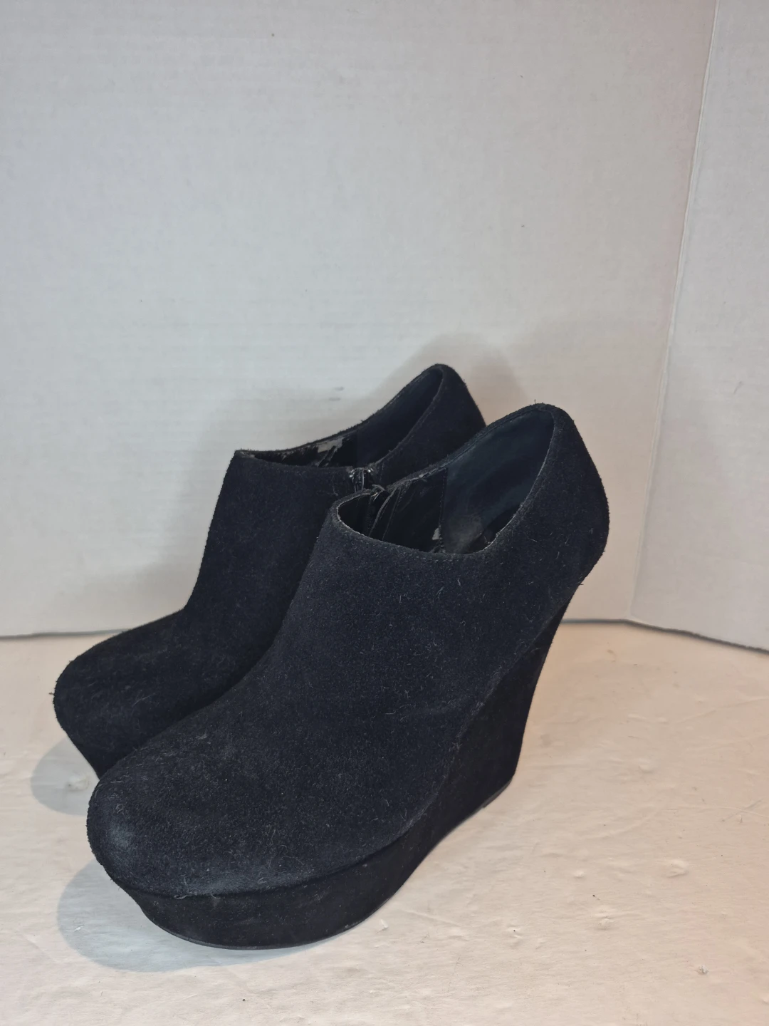 Steve Madden Black Wedge Booties - photo 3
