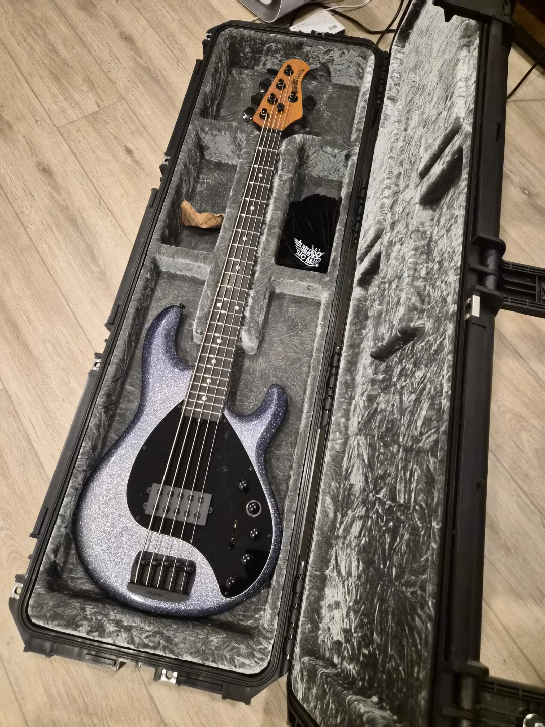Ernie Ball Music Man DarkRay 5 Bass Guitar