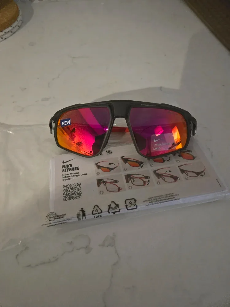 New Nike Flyfree Interchangeable Lens System Sunglasses