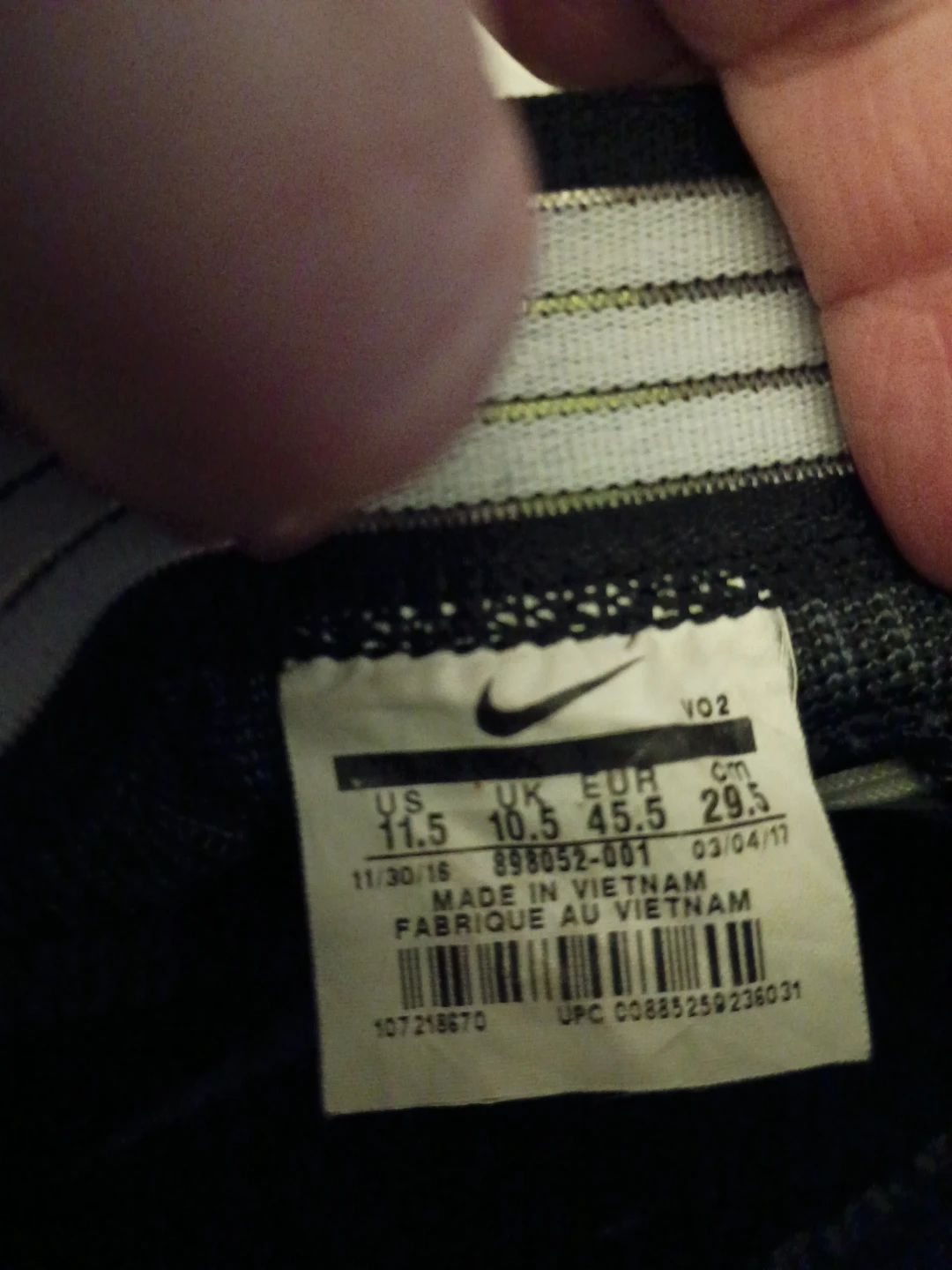 Nike Free Flyknit Mercurial US 11.5 Black - photo 4