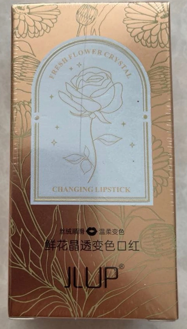 Jllup Fresh Flower Crystal Changing Lipstick - red