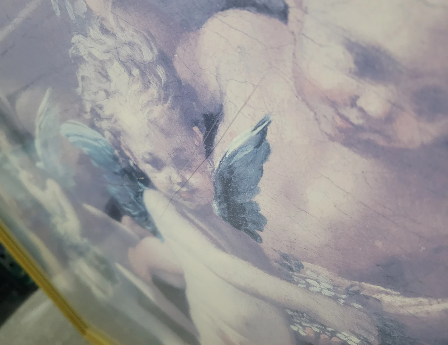 Framed Cherub Art Print - photo 2