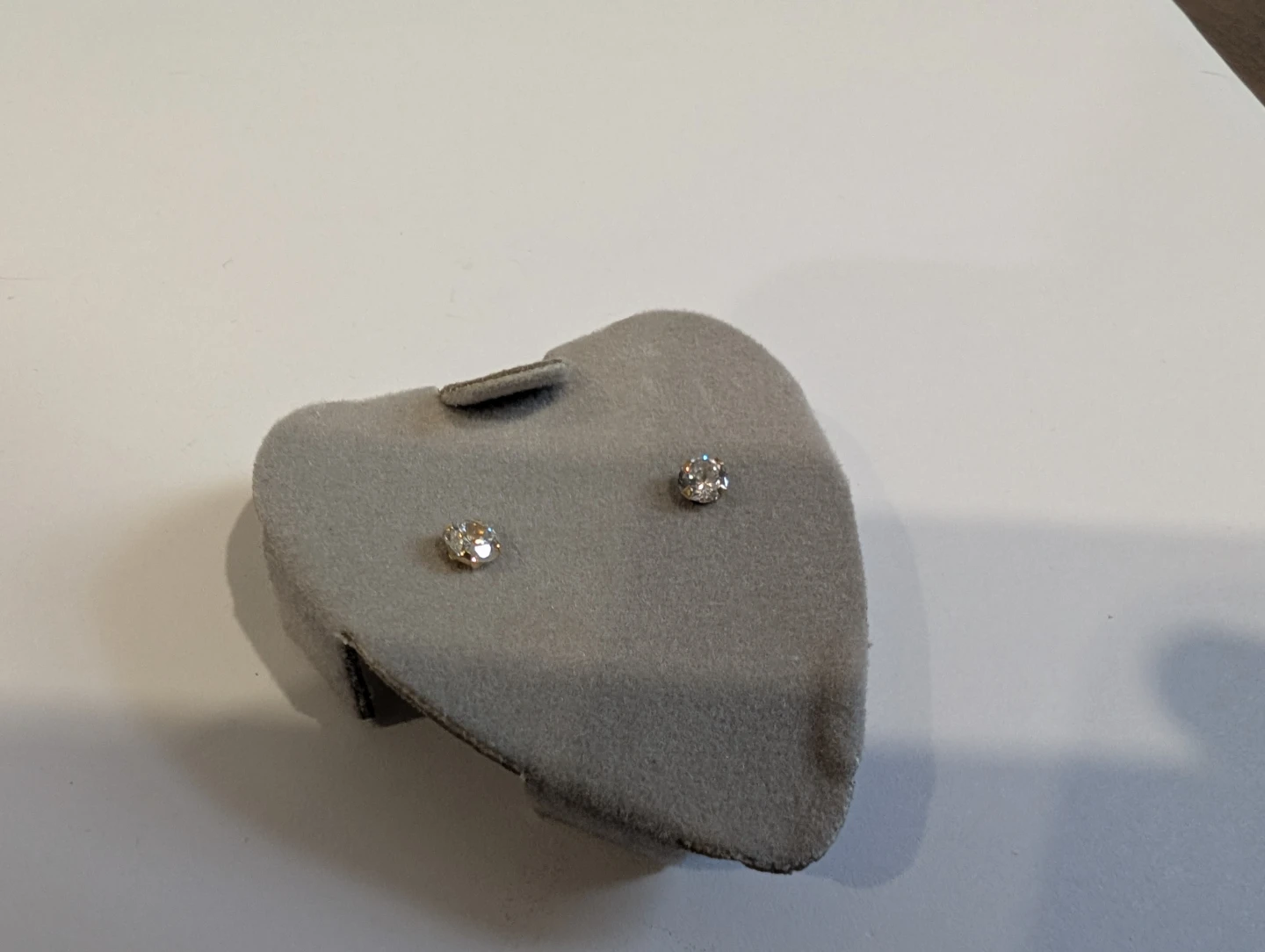 Brand New 14K Yellow Gold Cubic Zirconia Earrings For Sale - photo 5