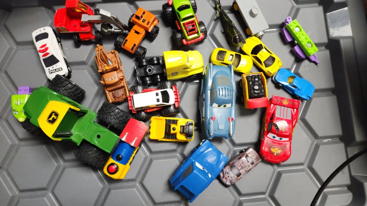 Assorted Toy Cars - Lightning McQueen, Mater, John Deere