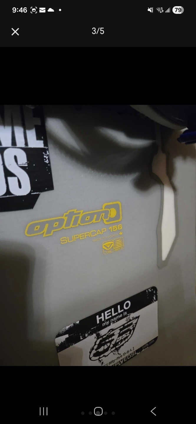 Option Supercap 156 Snowboard with Burton Bag - photo 3