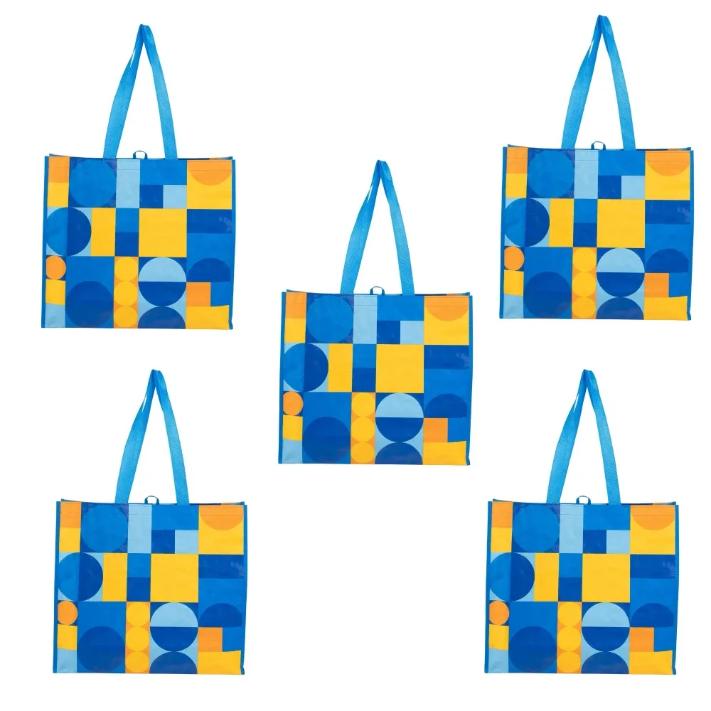 5 Walmart Reusable Shopping Tote Bag - NEW #Cleanout image indicator(6)