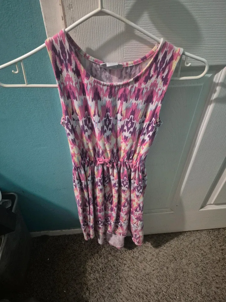 #Cleanout Girls' Patterned Dress