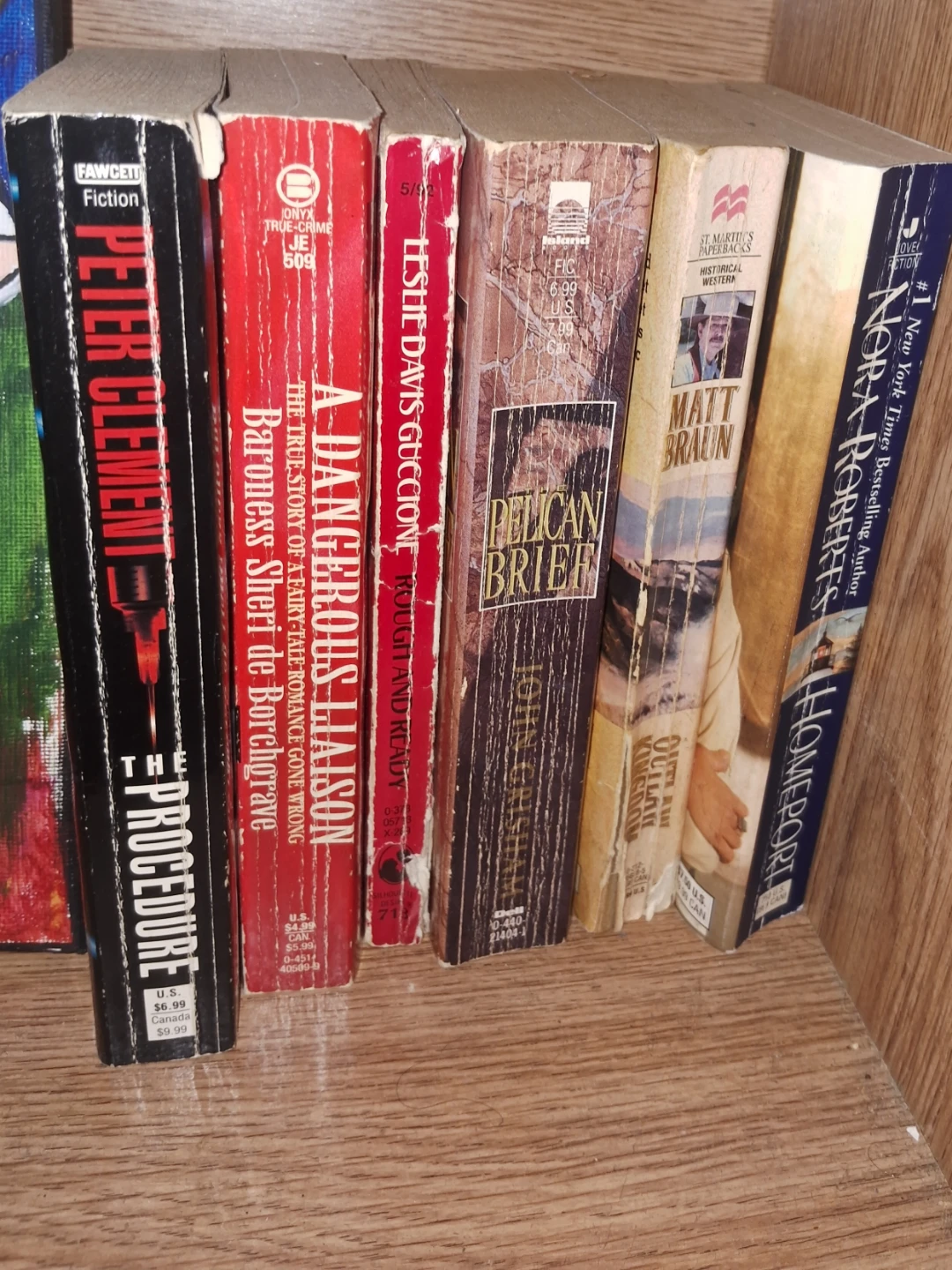 Used Books: Peter Clement, Nora Roberts & More
