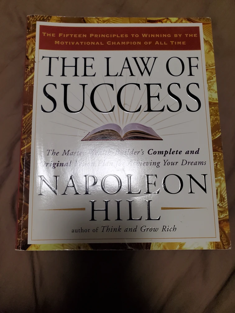 Book (The Law Of Success by Napoleon Hill)