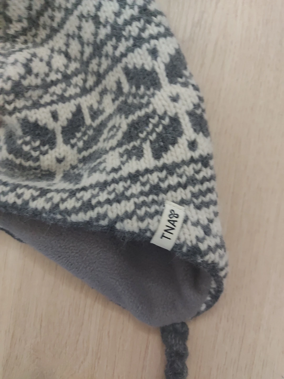 Two Winter Hats - Pink Pom Pom & Patterned - photo 2