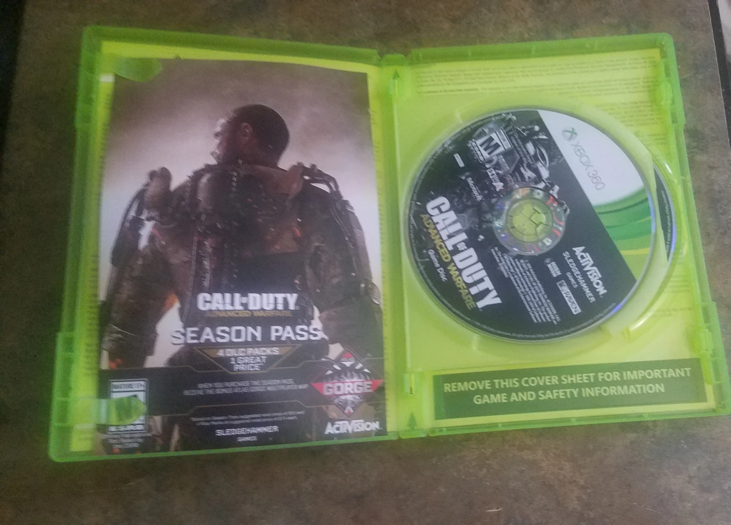 Call of Duty: Advanced Warfare  XBOX 360  Excellent Condition - photo 3