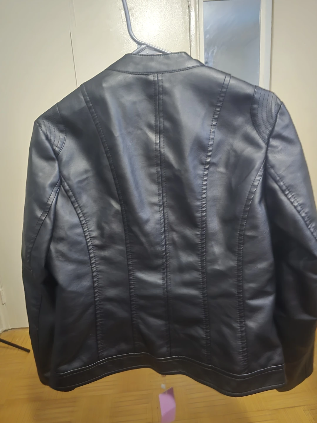 René Llion Black Faux Leather Jacket - photo 2